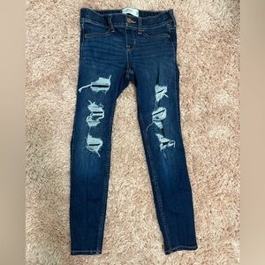 Abercrombie kids skinny jeans size 7/8 long